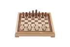Luxury Inlaid wooden Chess set. 40cm, 77mm king height