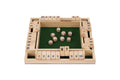 Wooden Shut the box 4 player