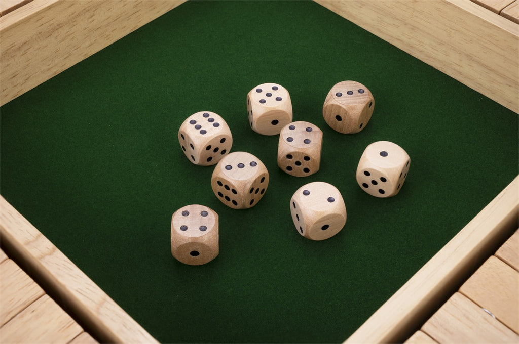 Wooden Shut the box 4 player