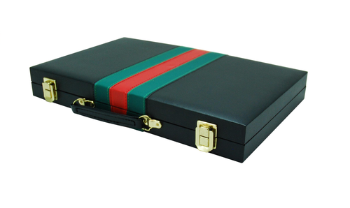 15" Vinyl backgammon folding case