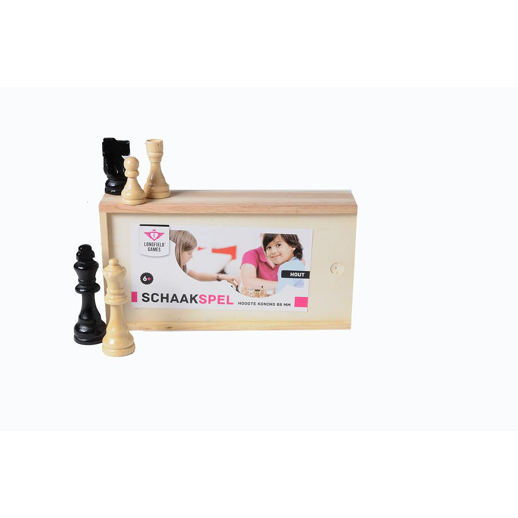88mm Wooden Chess Set