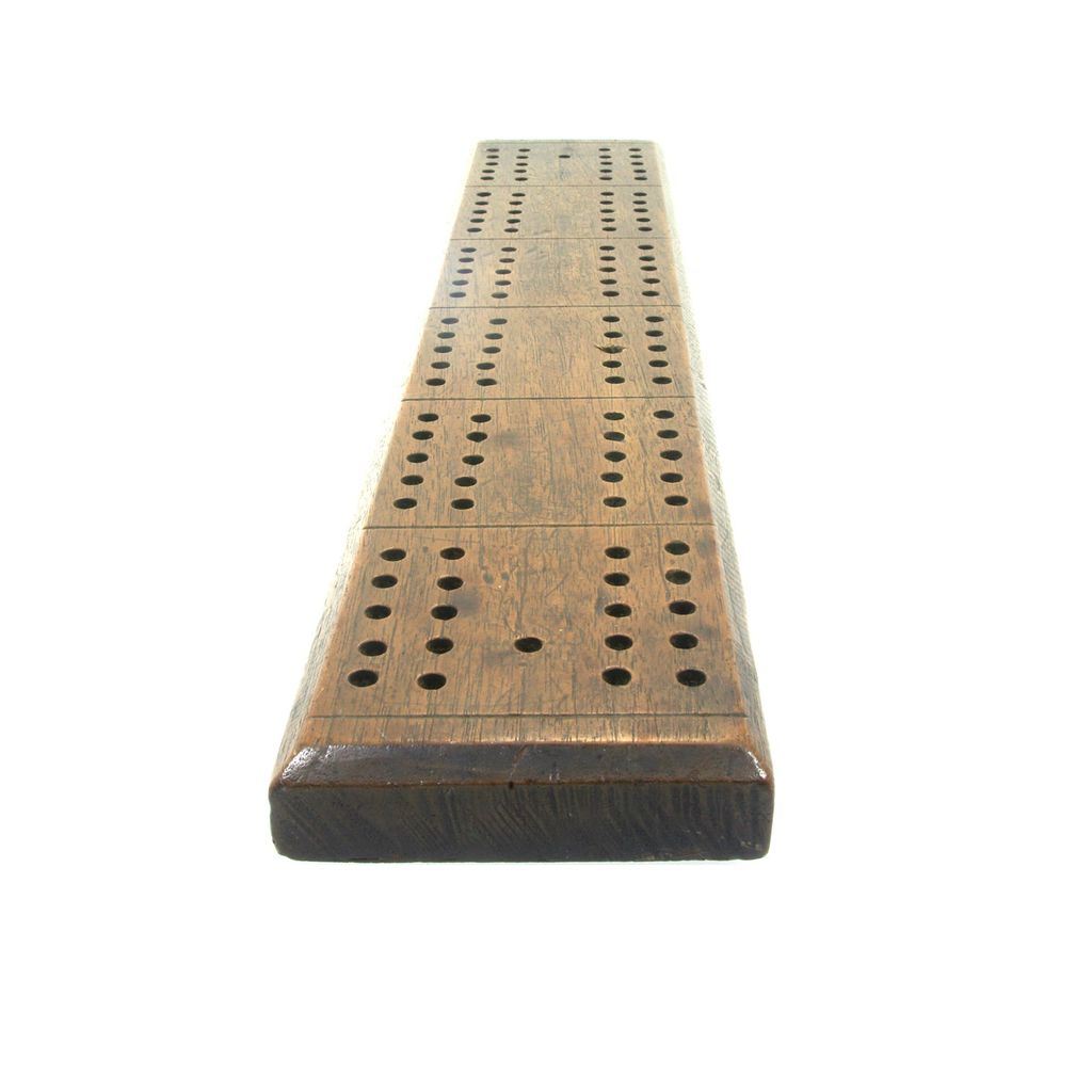 Antique Large Pub Cribbage Board