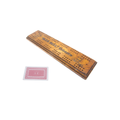 Antique Blue Bell tobacco advertising cribbage board
