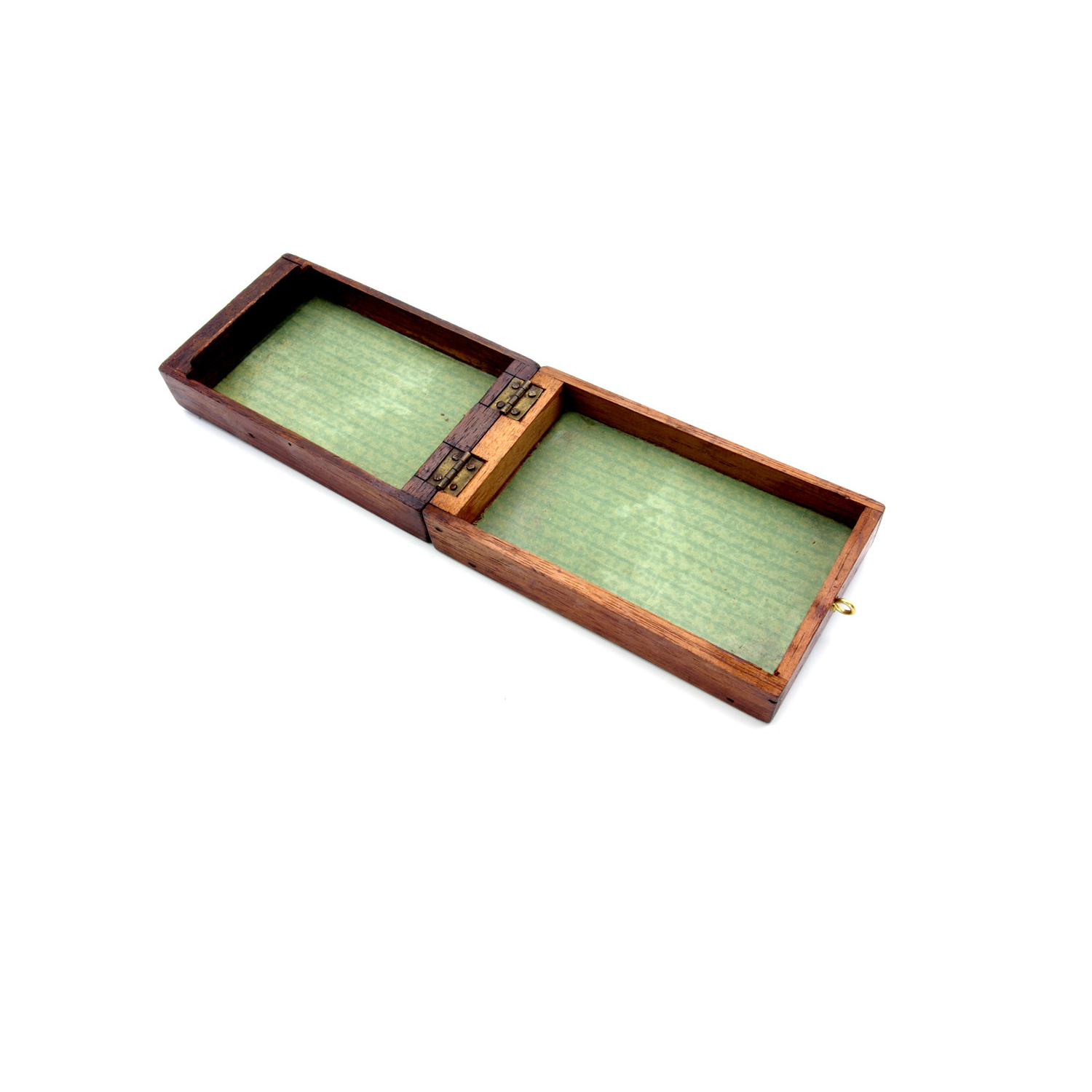 Inlaid antique cribbage box
