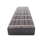 Antique Solid dark walnut hardwood cribbage board

