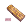 Inlaid antique mahogany cribbage box