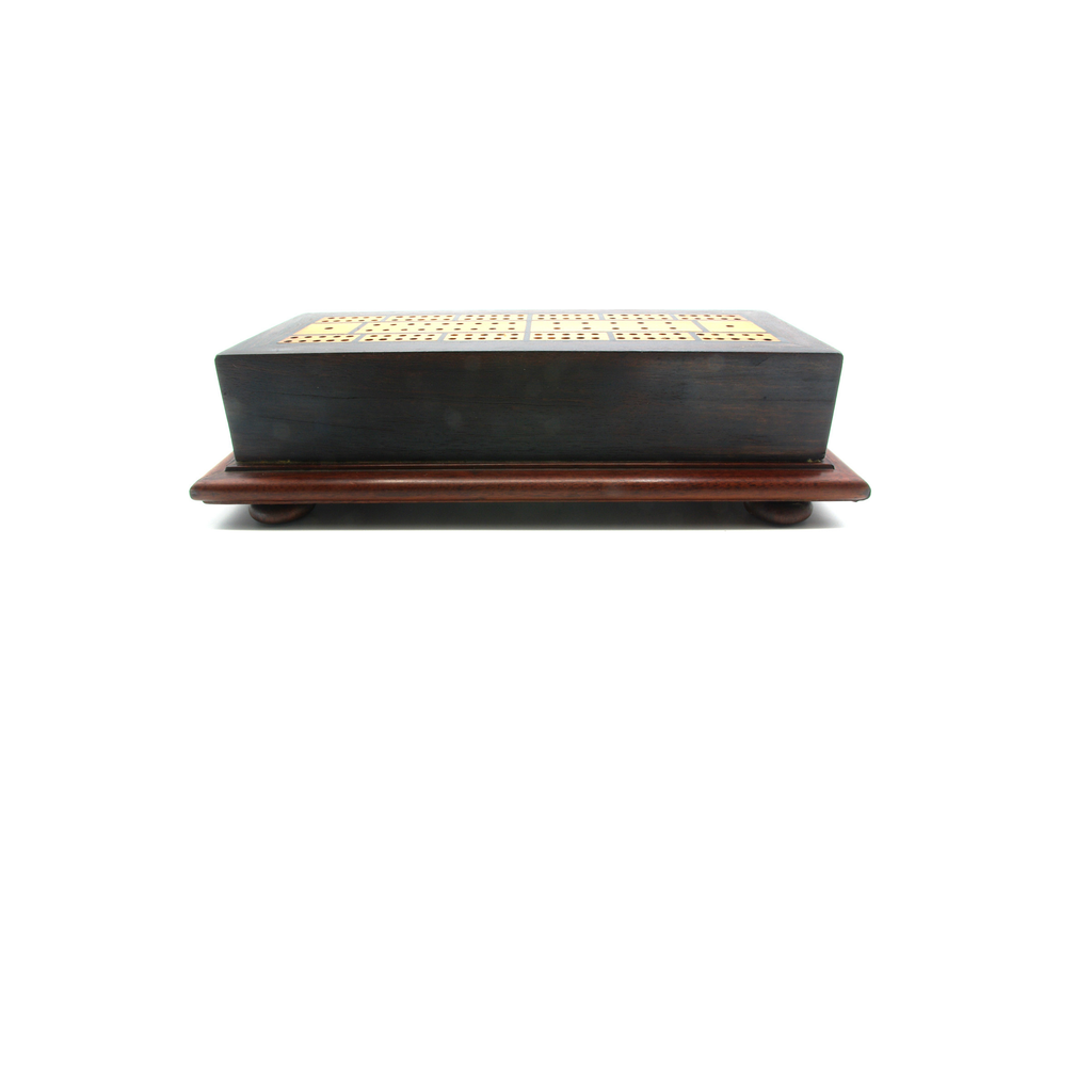 Antique Rosewood Cribbage box
