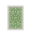 Autumn Green Playing Cards with decorative pattern