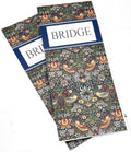 Deluxe Bridge Cards - William Morris Bridge score pad with Strawberry Thief pattern. Available in 2 or 4 pack.