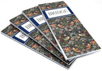 Deluxe Bridge Cards - William Morris Bridge score pad with Strawberry Thief pattern. Available in 2 or 4 pack.