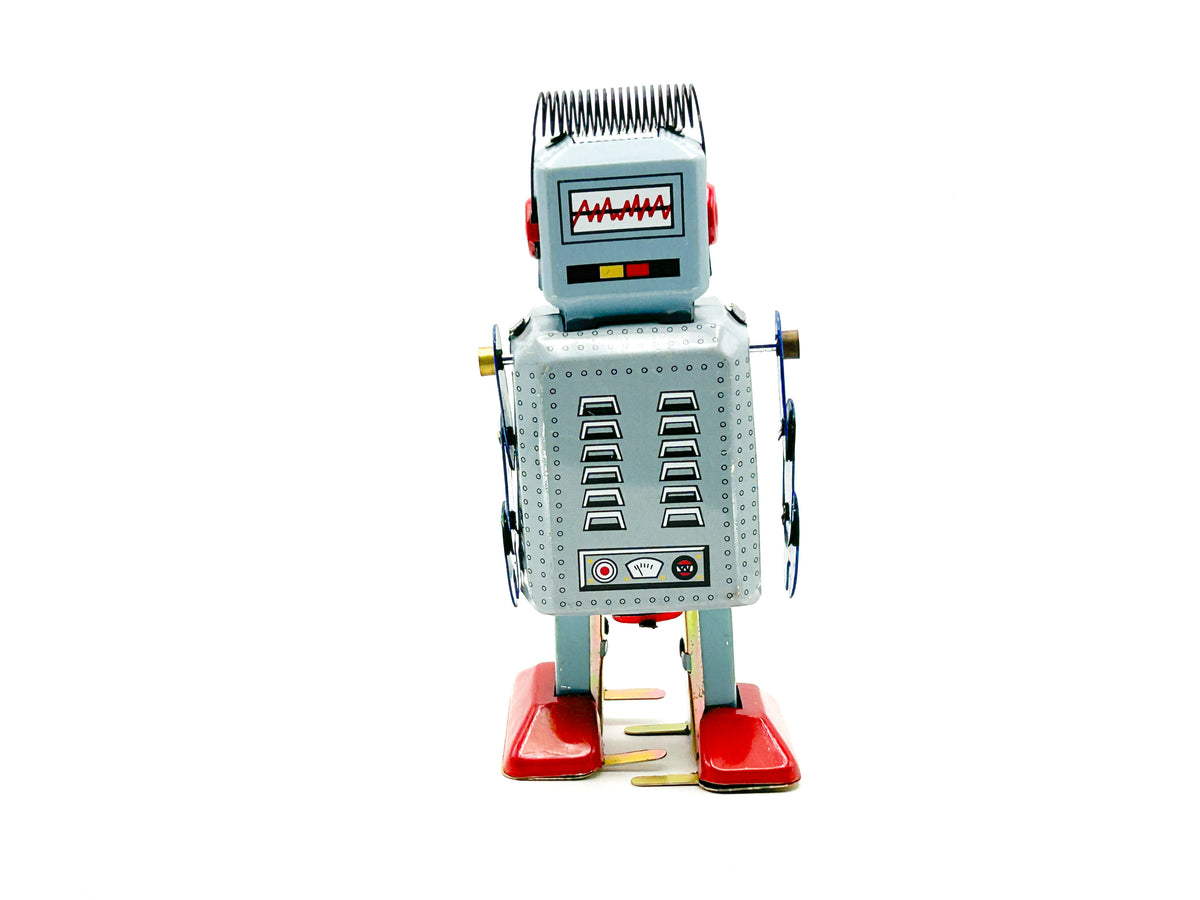 Blue Radar Robot - Collectable Tin Toy