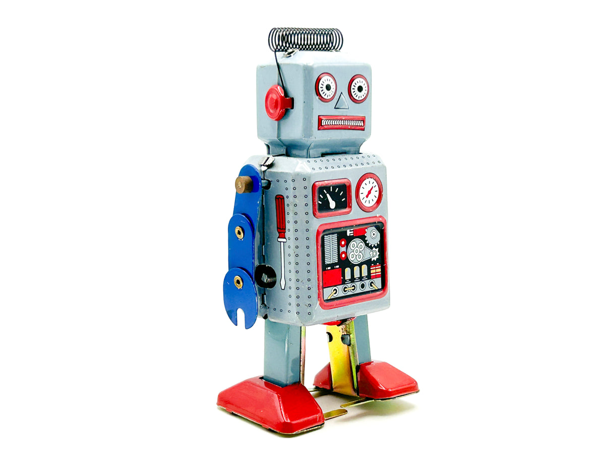 Blue Radar Robot - Collectable Tin Toy