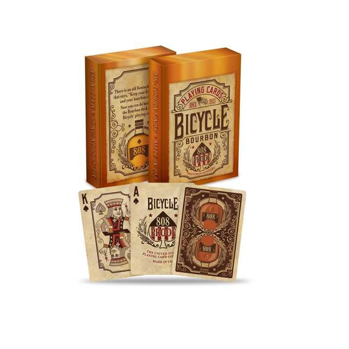 Bicycle Bourbon playing cards 