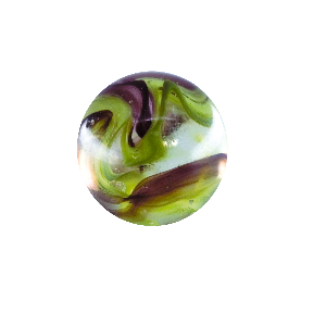 Commando  green and brown swirls marble