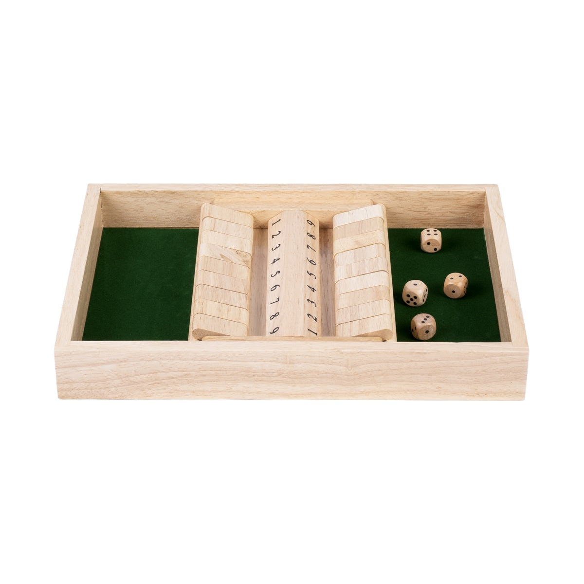 Double Wooden Shut The Box