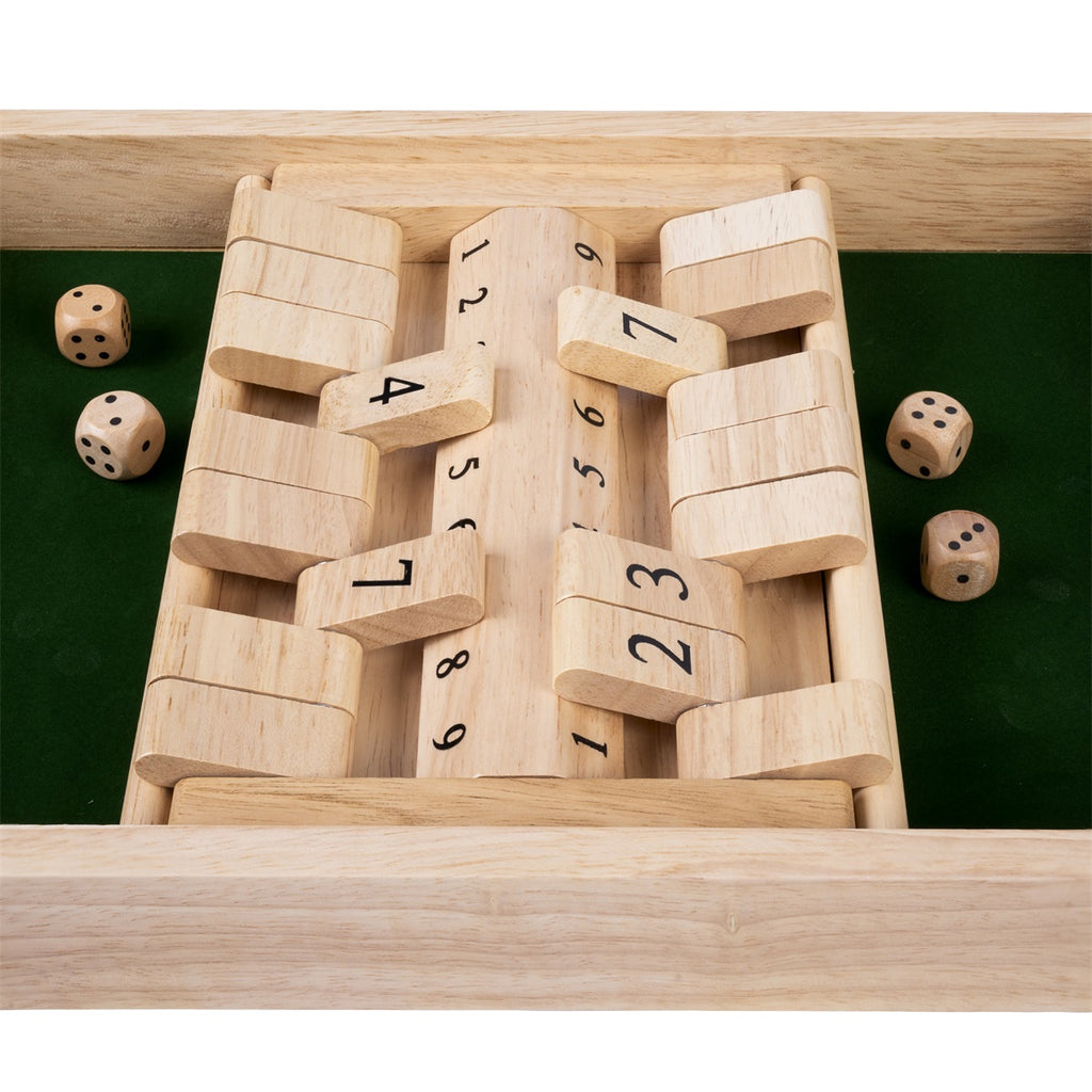 Double Wooden Shut The Box