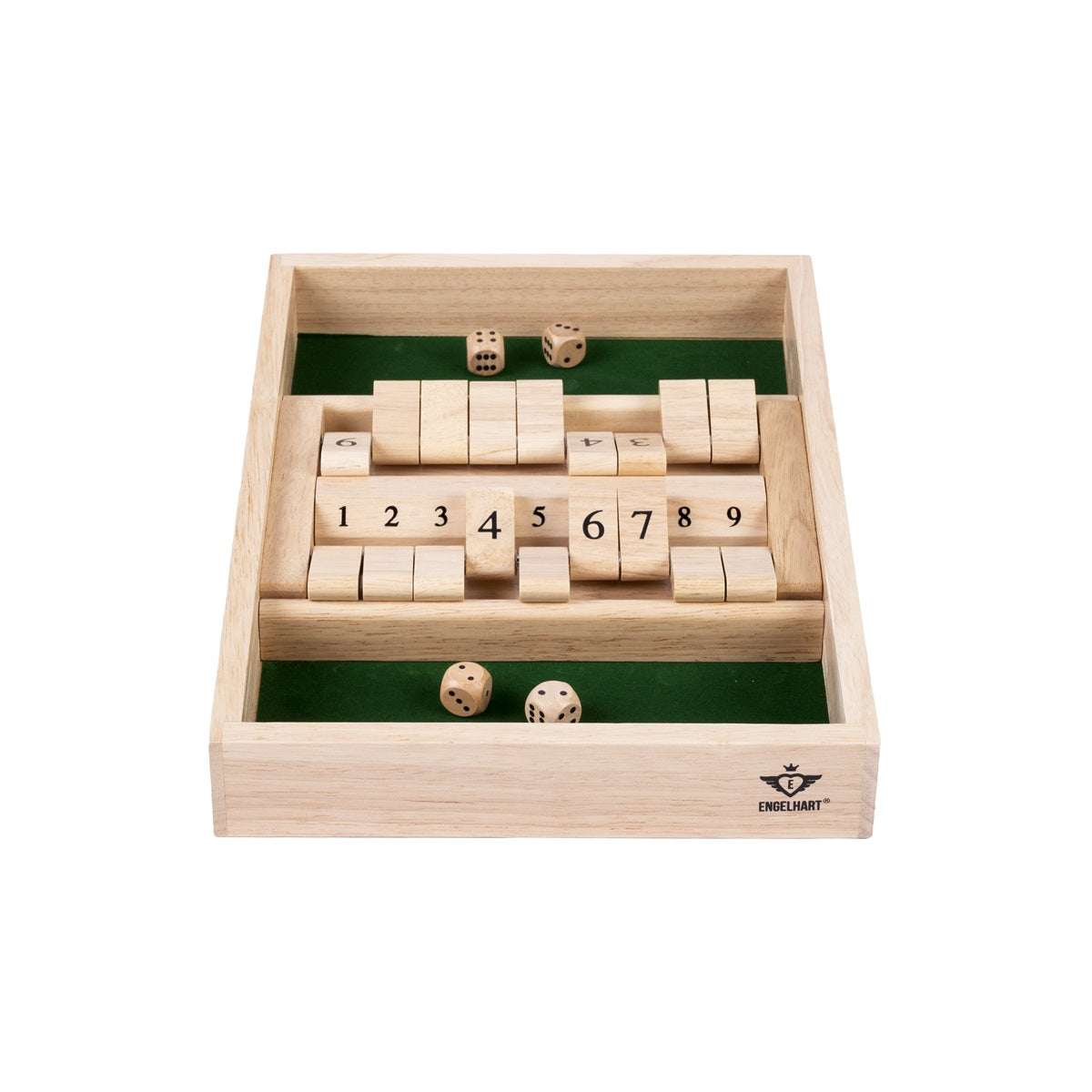 Double Wooden Shut The Box