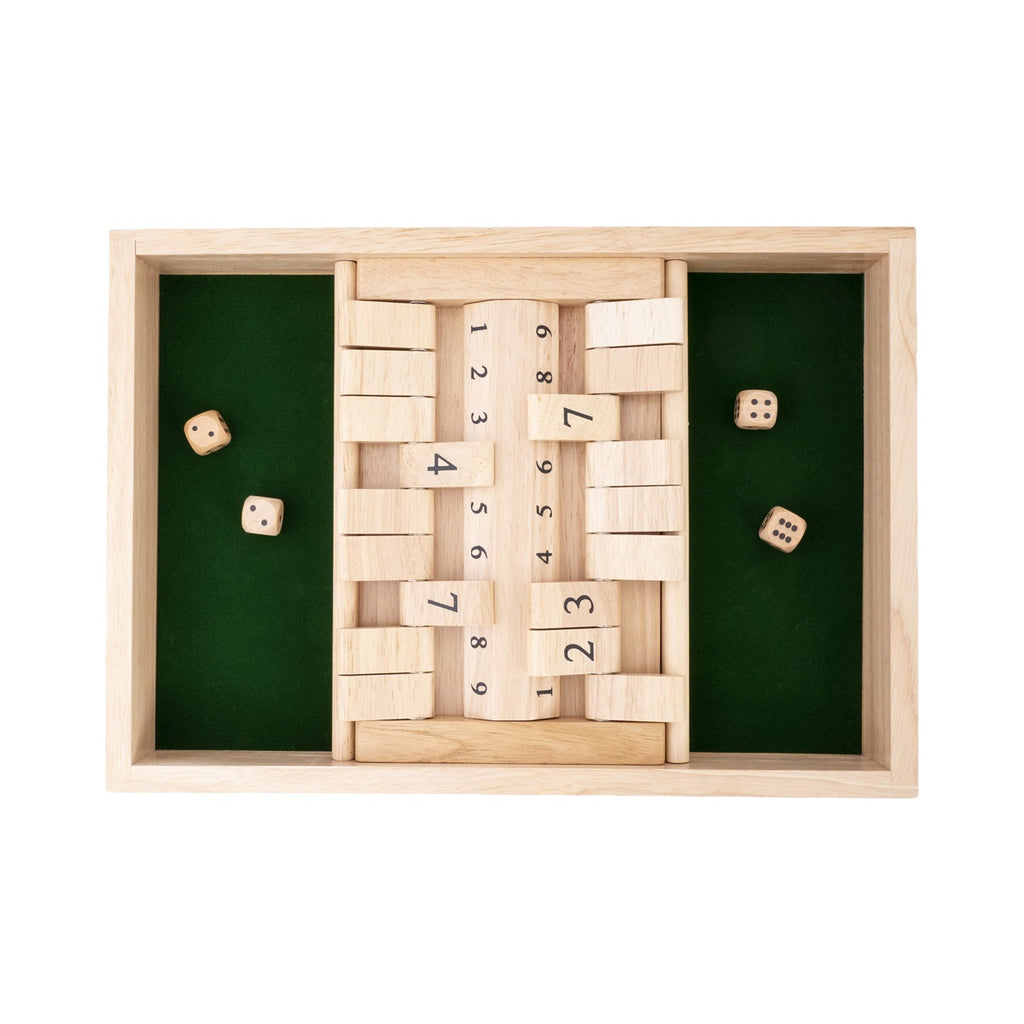Double Wooden Shut The Box