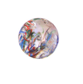 Firework Marble - Colourful glass marble 