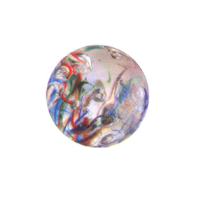 Firework Marble - Colourful glass marble 