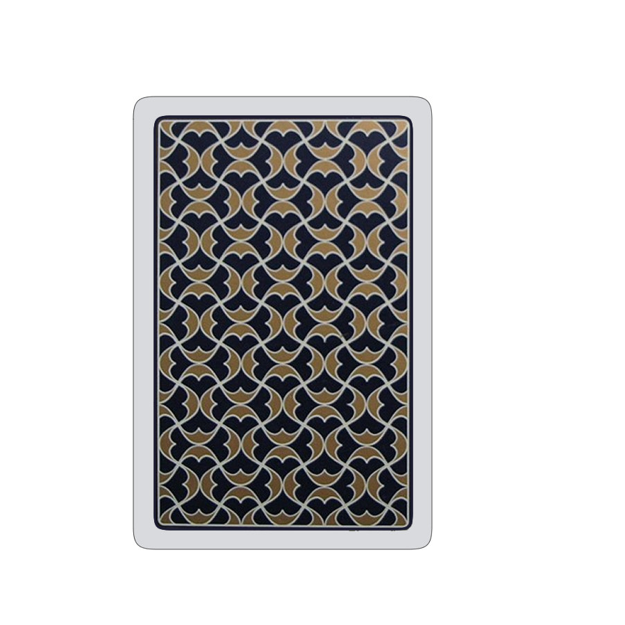 Helios Blue Playing cards with pattern design