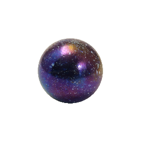 Jupiter Multi-coloured glass marble