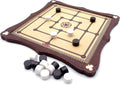 Nine Men's Morris Board Game with pieces