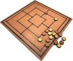 40cm Wooden Nine Men's Morris Board Game