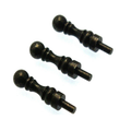 Ornamental black cribbage pegs