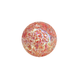 Princess Multi-coloured glass marble 