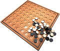 40cm Wooden Reversi Game with playing pieces