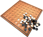 40cm Wooden Reversi Game with playing pieces