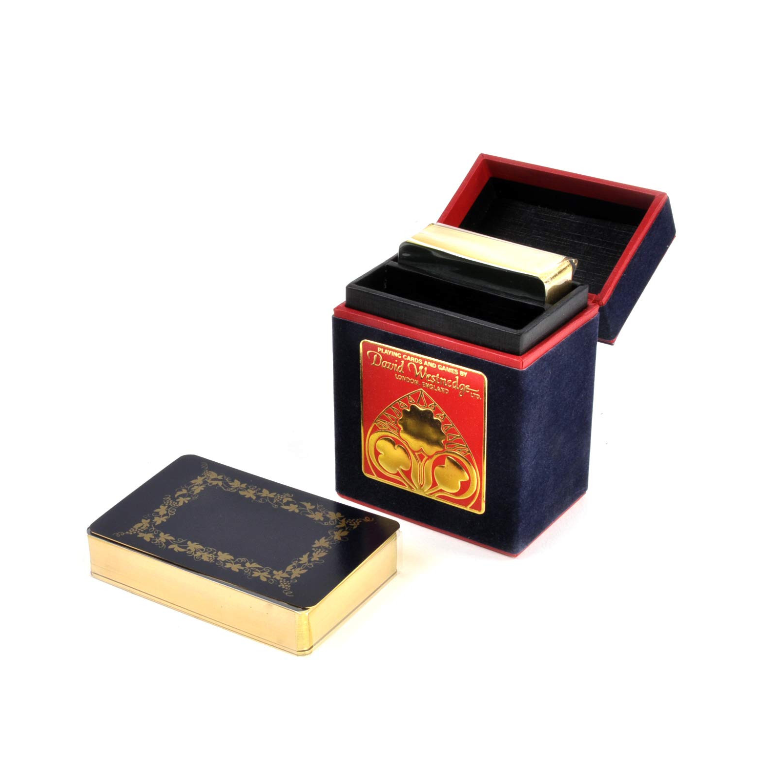 Rococo Playing cards with a decorative box 