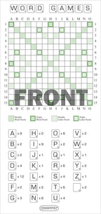 Scrabble compatible Word Game score pads - Available in 2 or 4 pack.
