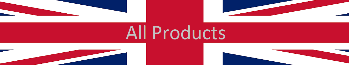 Union Jack flag with 'All Products' text overlay