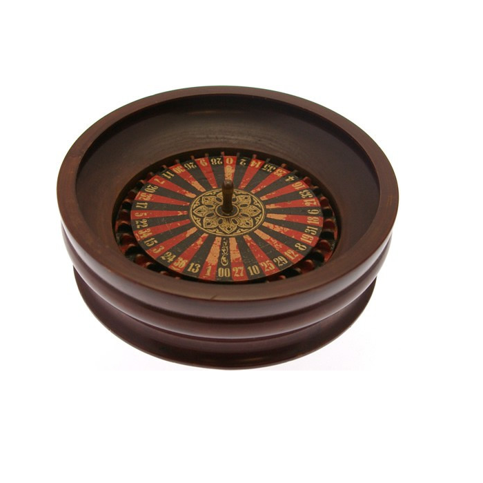 Antique Roulette Wheel - Wood
