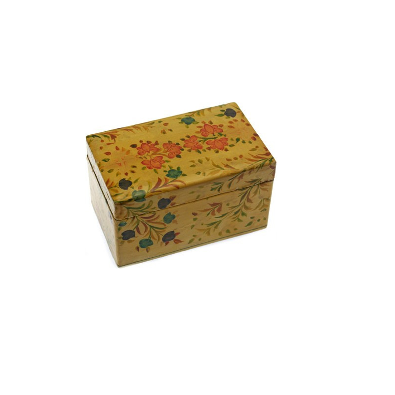 Antique Painted card box