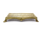 Large Brass shaped cribbage board