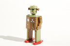 Atomic Vintage-style tin toy robot