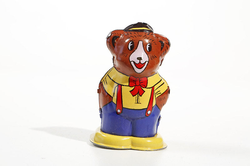 bear tin toy