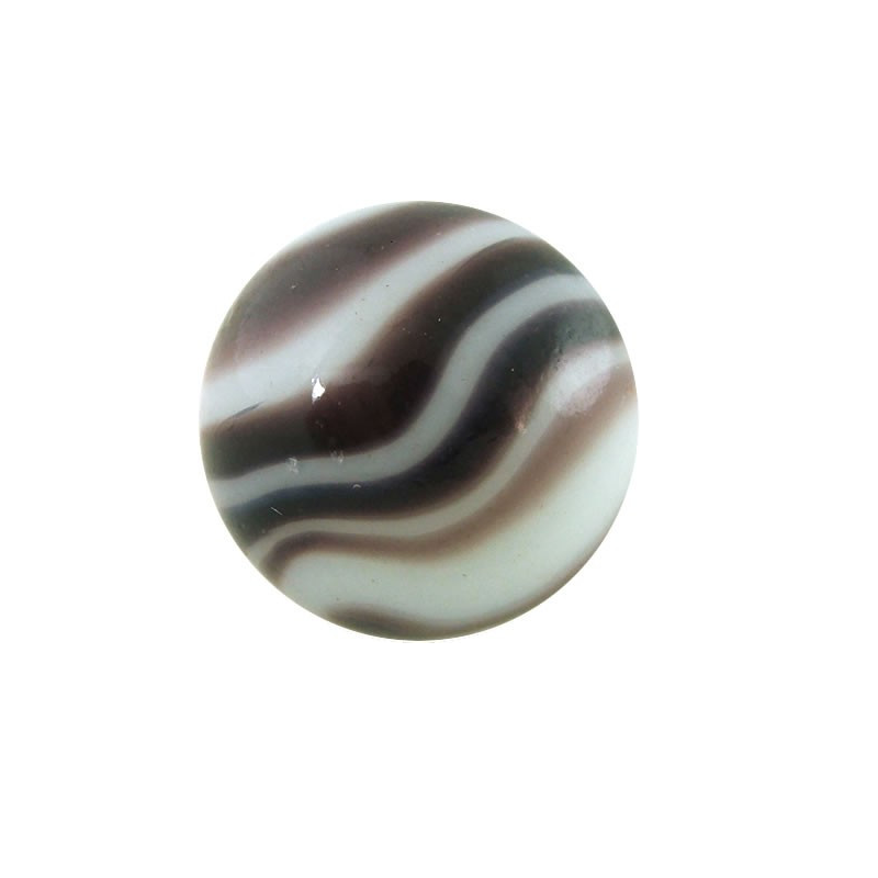 Bear marble with brown and white stripes 