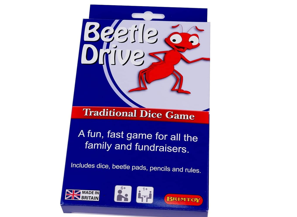 Beetle Drive traditional dice game box