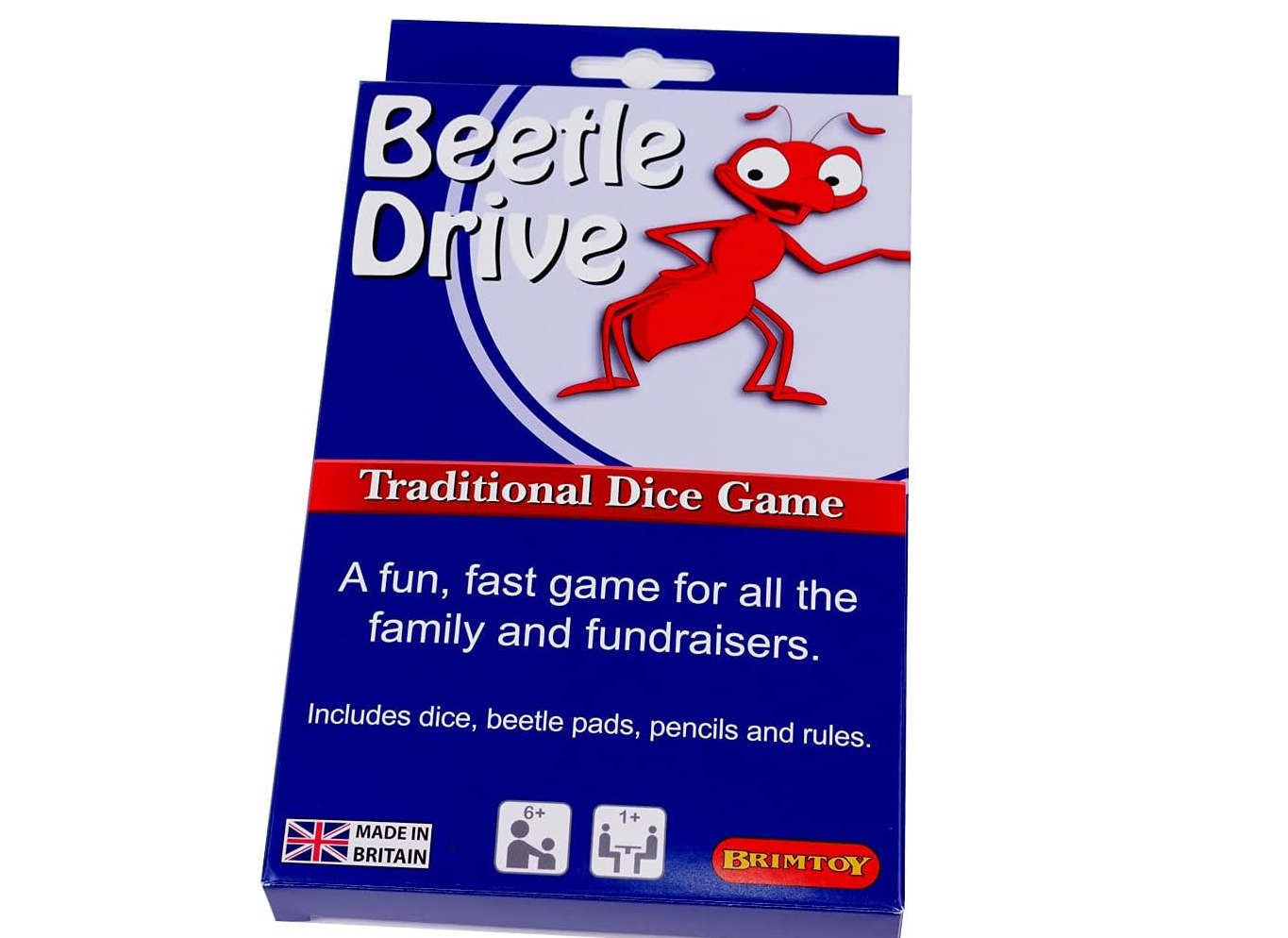 Beetle Drive traditional dice game box