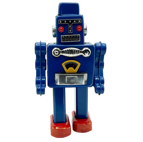 Big Blue Robot - Collectable Tin Toy