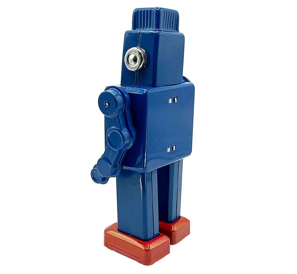 Big Blue Robot - Collectable Tin Toy
