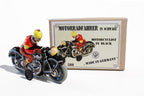 Black Motorbike Tin Toy  with packaging