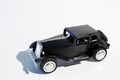 Black ol timer classic car tin toy 