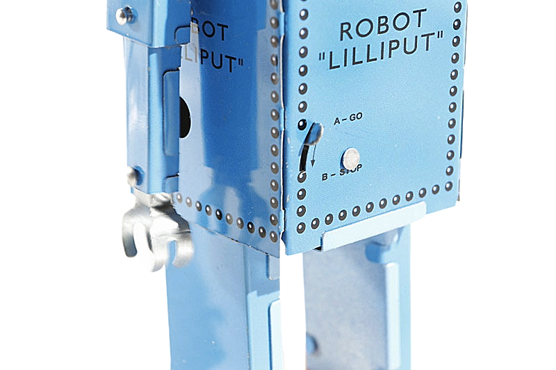 Lilliput Robot - Blue - Collectable Tin Toy