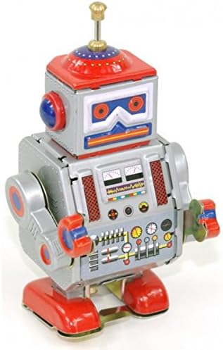 Boris Vintage-style robot tin toy 