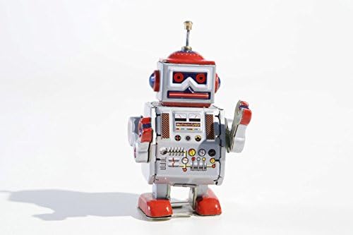 Boris Vintage-style robot tin toy 